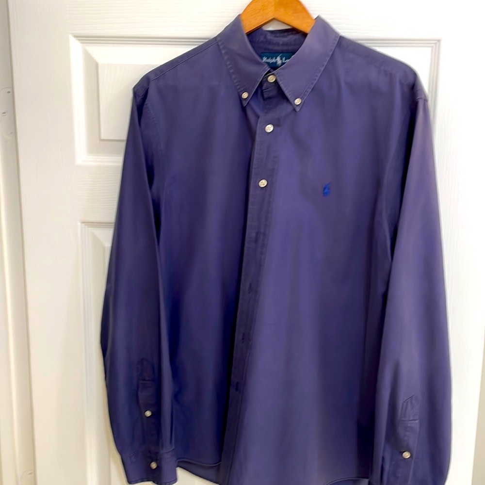 Navy blue Ralph Lauren with navy blue pony